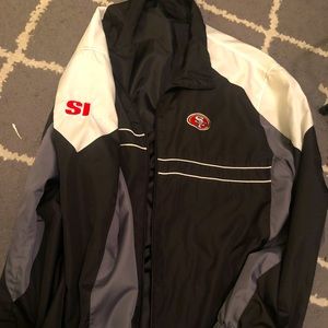 SI 49ers Windbreaker